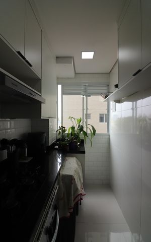 Apartamento à venda com 43m², 2 quartos e sem vagaCozinha e Área de Serviço