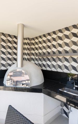 Apartamento à venda com 26m², 1 quarto e 1 vaga Apartamento à venda com 26m², 1 quarto e 1 vagaÁrea comum - Churrasqueira