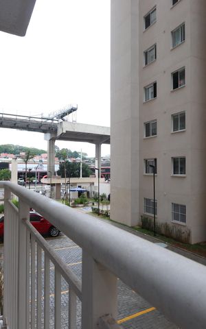 Apartamento para alugar com 42m², 2 quartos e sem vagaSacada