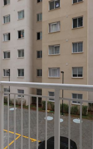 Apartamento para alugar com 42m², 2 quartos e sem vagaSacada