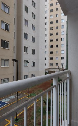 Apartamento para alugar com 42m², 2 quartos e sem vagaSacada