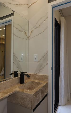 Casa à venda com 220m², 3 quartos e 6 vagasBanheiro da Suíte
