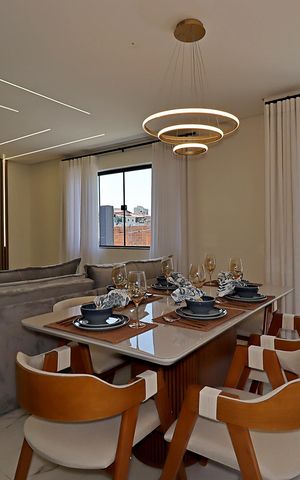 Casa à venda com 220m², 3 quartos e 6 vagasSala de Jantar