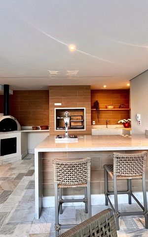 Apartamento à venda com 46m², 1 quarto e 1 vaga Apartamento à venda com 46m², 1 quarto e 1 vagaÁrea comum - Churrasqueira