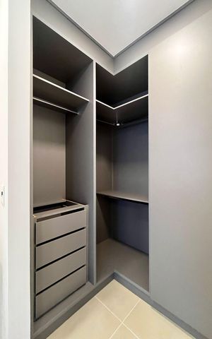 Apartamento à venda com 46m², 1 quarto e 1 vaga Apartamento à venda com 46m², 1 quarto e 1 vagaCloset da suíte