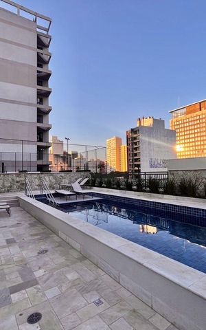 Apartamento à venda com 46m², 1 quarto e 1 vaga Apartamento à venda com 46m², 1 quarto e 1 vagaÁrea comum- Piscina