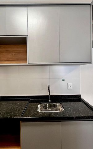 Apartamento à venda com 46m², 1 quarto e 1 vaga Apartamento à venda com 46m², 1 quarto e 1 vagaCozinha