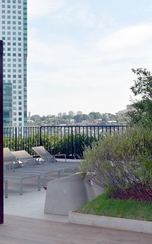 Studio para alugar com 25m², 1 quarto e sem vagaRooftop