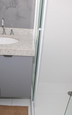 Studio para alugar com 22m², 1 quarto e sem vaga Studio para alugar com 22m², 1 quarto e sem vagaBanheiro