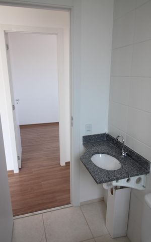 Apartamento à venda com 53m², 2 quartos e 1 vagaBanheiro Social