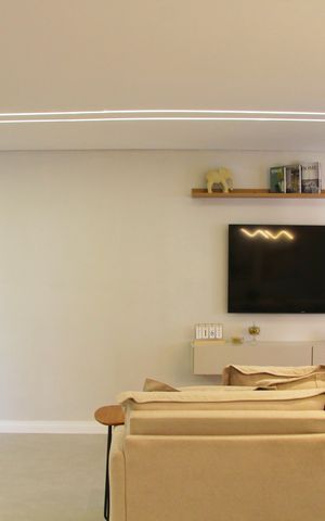 Apartamento à venda com 79m², 2 quartos e 1 vagaSala e Cozinha integrada 