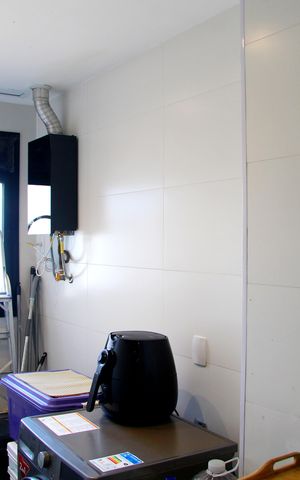 Apartamento à venda com 79m², 2 quartos e 1 vagaSala e Cozinha integrada 