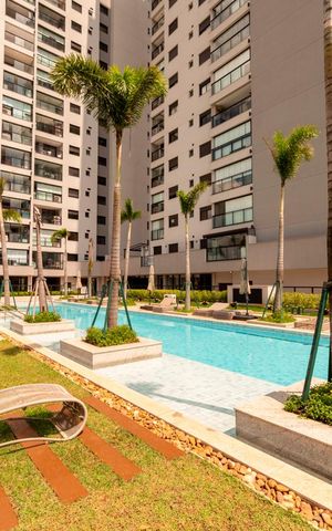 Apartamento à venda com 77m², 2 quartos e 2 vagas Apartamento à venda com 77m², 2 quartos e 2 vagasÁrea comum - Piscina
