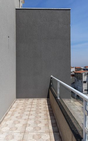 Apartamento à venda com 60m², 2 quartos e 1 vaga Apartamento à venda com 60m², 2 quartos e 1 vagaSacada da Sala/Cozinha