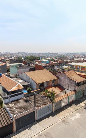 Apartamento à venda com 60m², 2 quartos e 1 vaga Apartamento à venda com 60m², 2 quartos e 1 vagaVista da Sacada da Sala/Cozinha