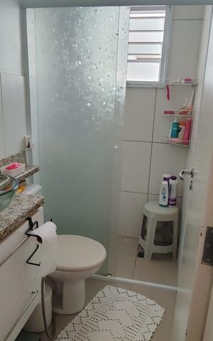 Apartamento à venda com 67m², 3 quartos e 1 vaga Apartamento à venda com 67m², 3 quartos e 1 vagaBanheiro da Suíte