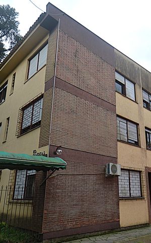 Apartamento à venda com 41m², 1 quarto e 1 vagaFachada do bloco