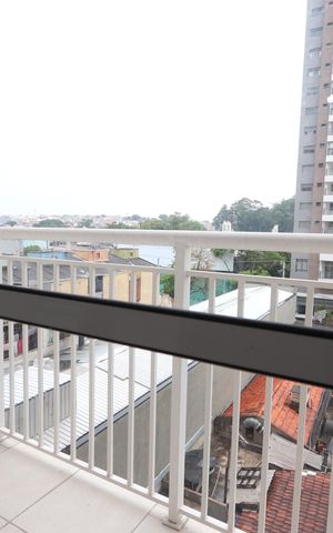 Apartamento para alugar com 29m², 1 quarto e sem vagaVaranda