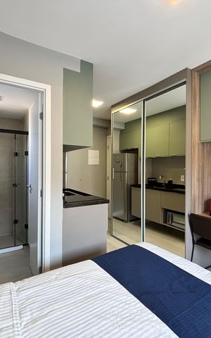 Studio à venda com 20m², 1 quarto e sem vaga Studio à venda com 20m², 1 quarto e sem vagaStudio