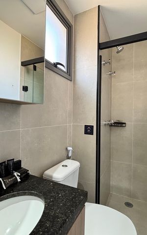 Studio à venda com 20m², 1 quarto e sem vaga Studio à venda com 20m², 1 quarto e sem vagaBanheiro