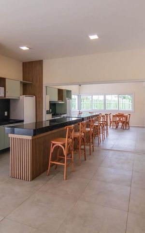Casa de condomínio à venda com 96m², 3 quartos e 2 vagasÁrea comum - Salão de festas
