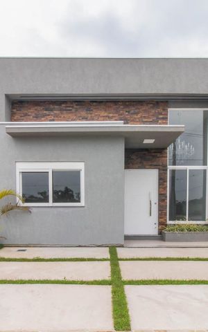 Casa de condomínio à venda com 89m², 3 quartos e 2 vagasFachada