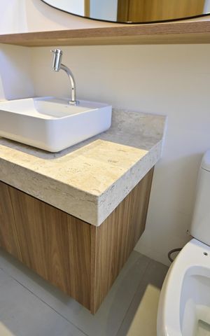 Apartamento para alugar com 69m², 2 quartos e 1 vaga Apartamento para alugar com 69m², 2 quartos e 1 vagaBanheiro Social