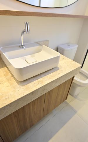 Apartamento para alugar com 69m², 2 quartos e 1 vaga Apartamento para alugar com 69m², 2 quartos e 1 vagaBanheiro Social