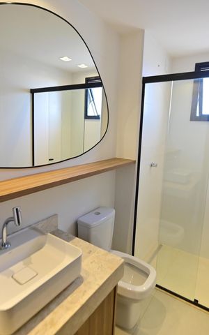 Apartamento para alugar com 69m², 2 quartos e 1 vaga Apartamento para alugar com 69m², 2 quartos e 1 vagaBanheiro Social