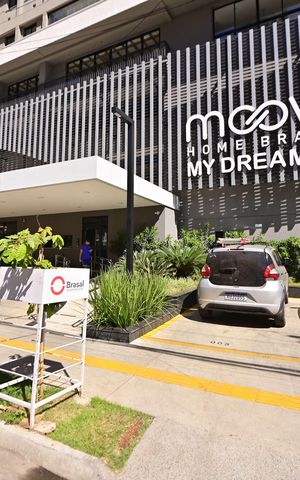 Apartamento para alugar com 69m², 2 quartos e 1 vaga Apartamento para alugar com 69m², 2 quartos e 1 vagaFachada