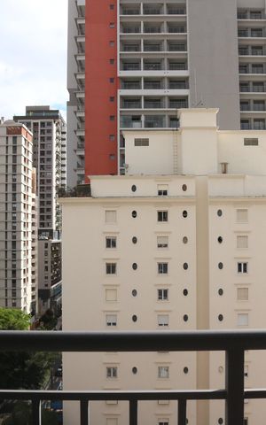 Studio à venda com 26m², 1 quarto e sem vagaVaranda
