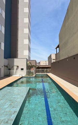 Apartamento à venda com 46m², 2 quartos e 1 vaga Apartamento à venda com 46m², 2 quartos e 1 vagaÁrea comum - Piscina