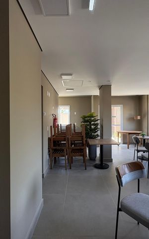 Apartamento à venda com 46m², 2 quartos e 1 vaga Apartamento à venda com 46m², 2 quartos e 1 vagaÁrea comum - Salão de festas