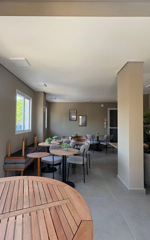 Apartamento à venda com 46m², 2 quartos e 1 vaga Apartamento à venda com 46m², 2 quartos e 1 vagaÁrea comum - Salão de festas