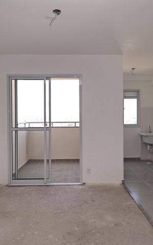 Apartamento à venda com 46m², 2 quartos e 1 vaga Apartamento à venda com 46m², 2 quartos e 1 vagaSala
