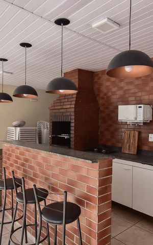 Apartamento para alugar com 52m², 3 quartos e 1 vagaÁrea Comum - Churrasqueira