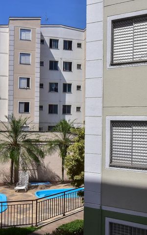 Apartamento para alugar com 52m², 3 quartos e 1 vagaVista do Quarto 2