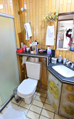 Casa de condomínio para alugar com 44m², 1 quarto e 1 vaga Casa de condomínio para alugar com 44m², 1 quarto e 1 vagaBanheiro da Suíte