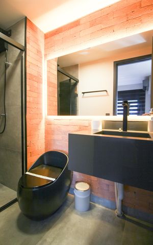 Studio à venda com 24m², 1 quarto e sem vaga Studio à venda com 24m², 1 quarto e sem vagaBanheiro
