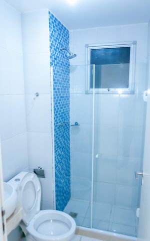 Apartamento à venda com 56m², 3 quartos e 1 vagaBanheiro