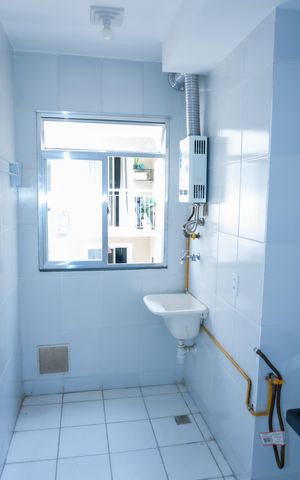 Apartamento à venda com 56m², 3 quartos e 1 vagaÁrea serviço cozinha 