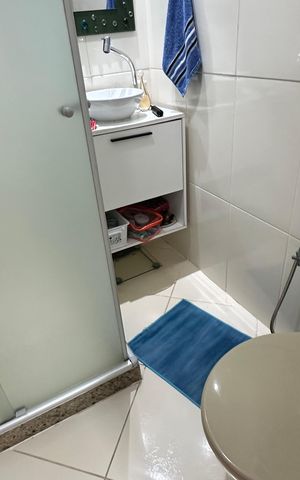 Apartamento à venda com 80m², 2 quartos e 1 vaga Apartamento à venda com 80m², 2 quartos e 1 vagaBanheiro quarto 2