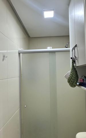 Apartamento à venda com 80m², 2 quartos e 1 vaga Apartamento à venda com 80m², 2 quartos e 1 vagaBanheiro Social
