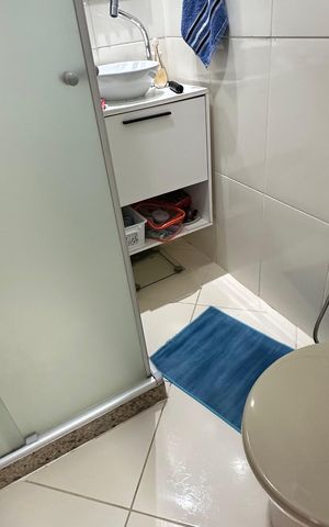 Apartamento à venda com 80m², 2 quartos e 1 vaga Apartamento à venda com 80m², 2 quartos e 1 vagaBanheiro quarto 2