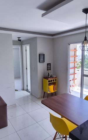 Apartamento à venda com 56m², 2 quartos e 1 vagaSala
