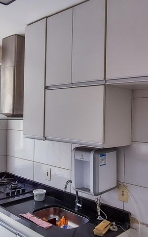 Apartamento à venda com 56m², 2 quartos e 1 vagaCozinha e Área de Serviço
