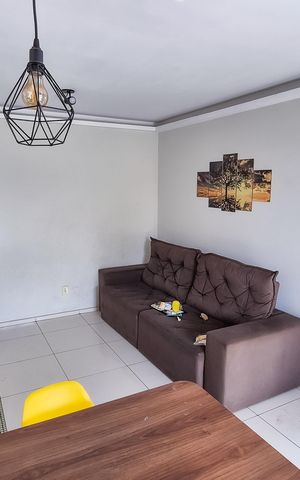 Apartamento à venda com 56m², 2 quartos e 1 vagaSala