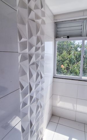 Apartamento à venda com 56m², 2 quartos e 1 vagaDetalhe da area de serviço