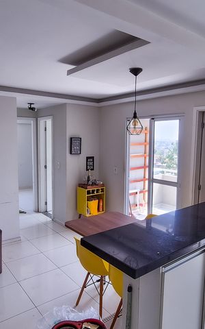 Apartamento à venda com 56m², 2 quartos e 1 vagaSala
