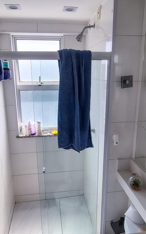 Apartamento à venda com 56m², 2 quartos e 1 vagaBanheiro 1